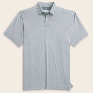 &Collar Tropic Polo Steel Grey - Men’s Large - Slim - BRAND NEW!